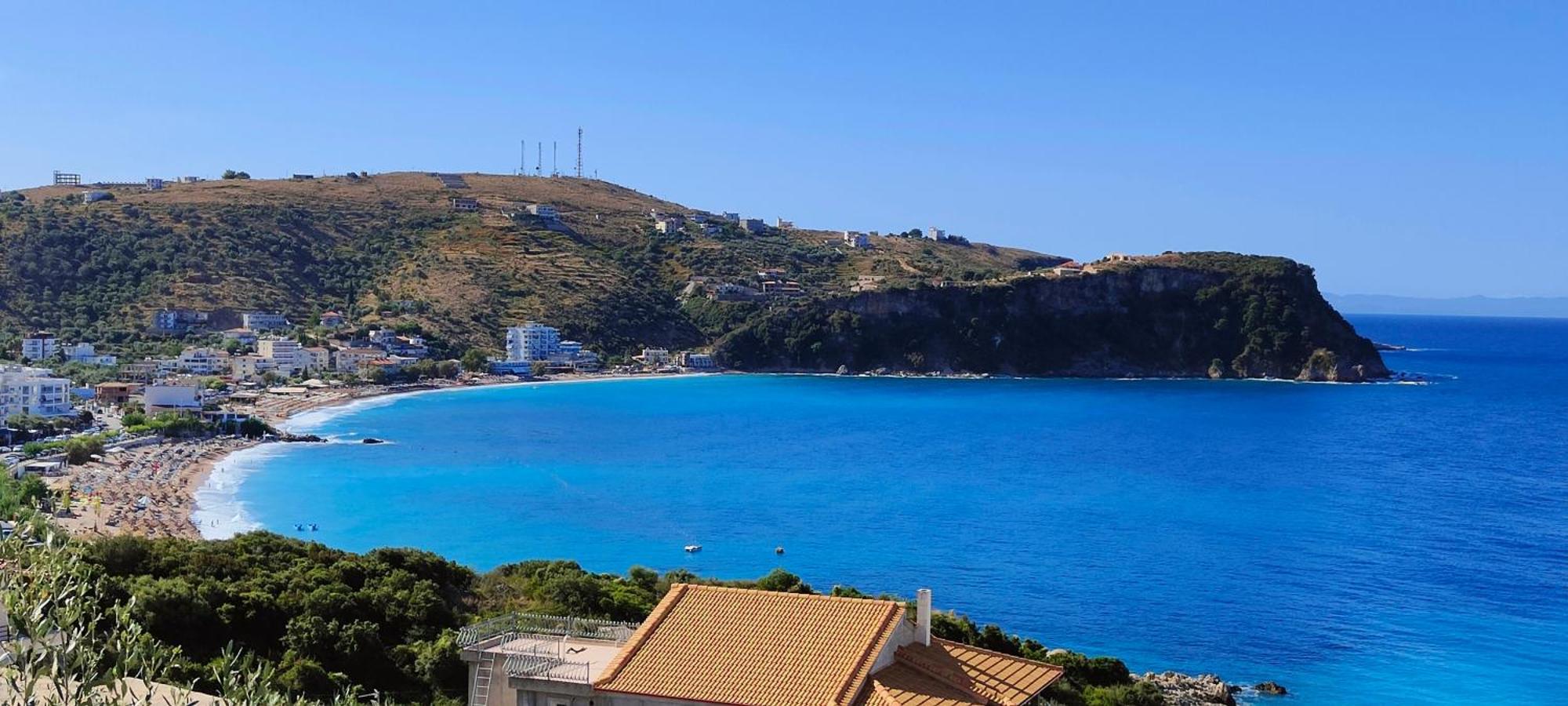 Villa Tato: Horizon Haven With Panoramic Sea Views In Himare. Екстериор снимка
