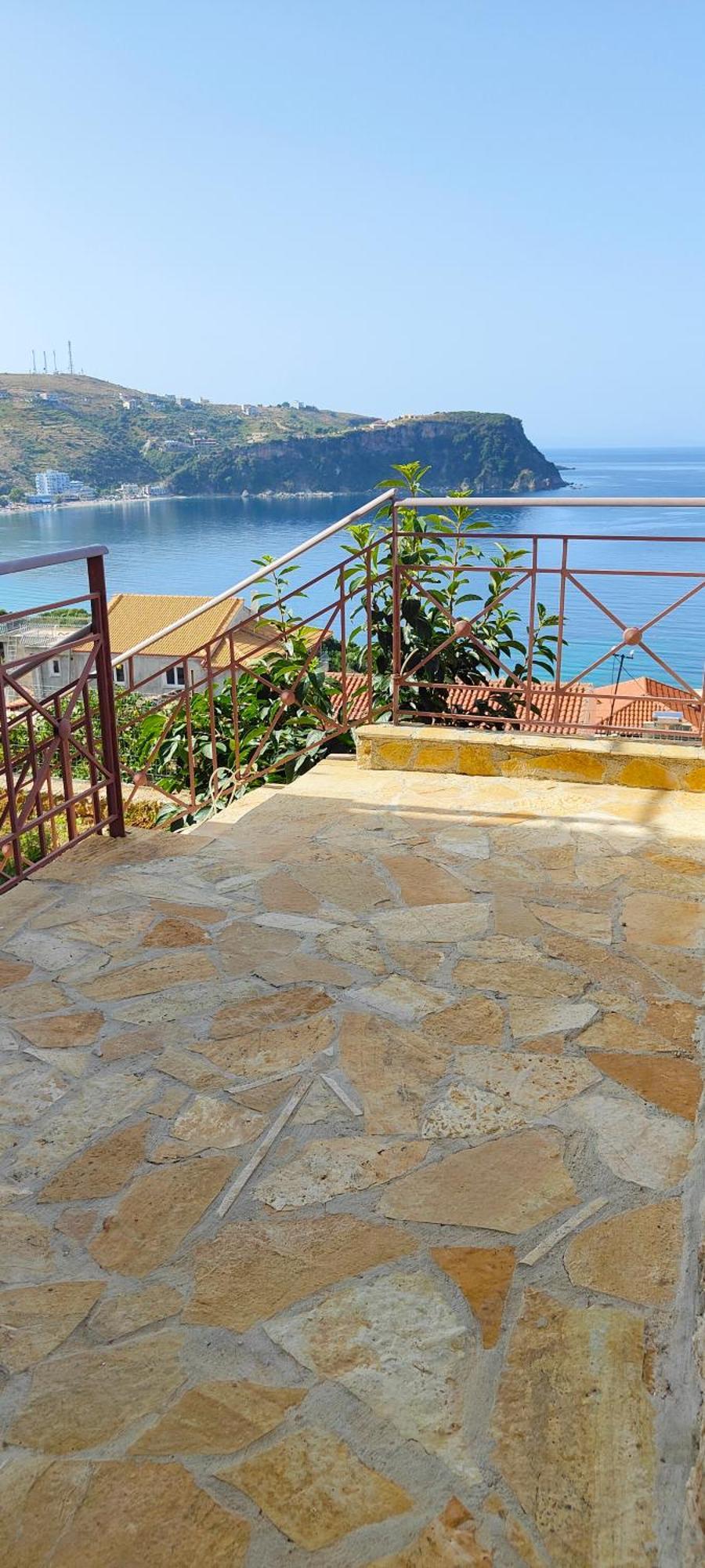 Villa Tato: Horizon Haven With Panoramic Sea Views In Himare. Екстериор снимка