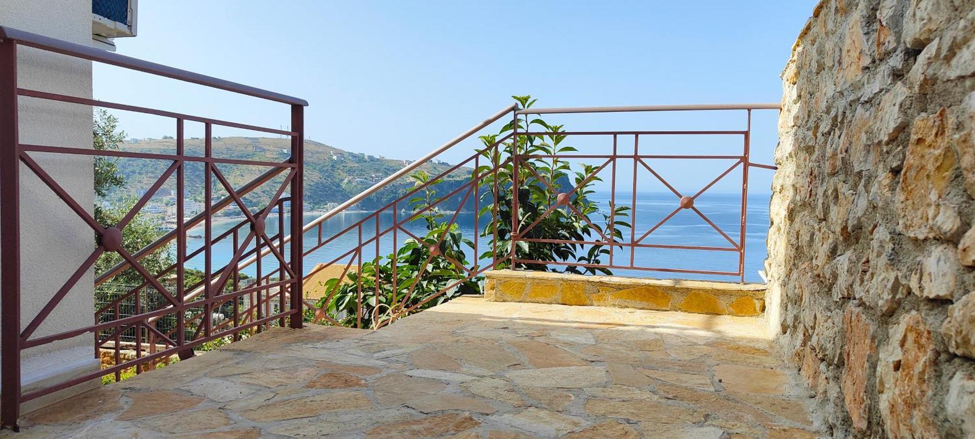 Villa Tato: Horizon Haven With Panoramic Sea Views In Himare. Екстериор снимка